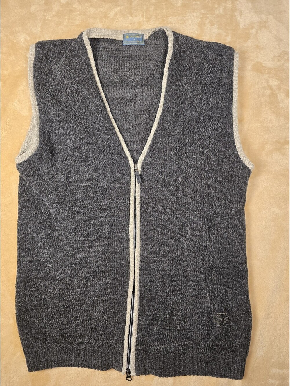 Descente Mens Wool Blend Vest